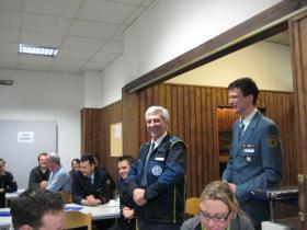 GF Winfried Haupt bei seinen Worten an den OV